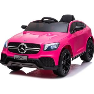 VOITURE ELECTRIQUE ENFANT Voiture électrique pour enfant Mercedes GLC coupé Edition Rose - Batterie 12v et télécommande