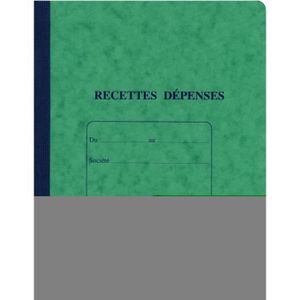 Exacompta - Registre des recettes/dépenses - 21 x 19 cm - 80 pages Pas Cher