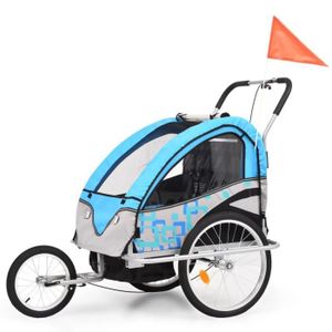 remorque velo poussette