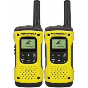 TALKIE-WALKIE Motorola - Talkie Walkie TLKR T92 H20 - Portee 10Km* - Jaune