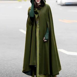 manteau cape femme capuche
