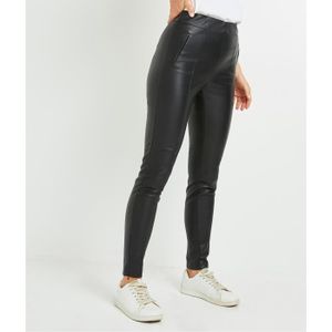 legging faux cuir