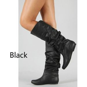 Bottine talon plat femme outlet