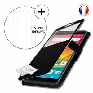 CEKATECH/® Universelle Protection de qualit/é Couleur Rouge Housse Etui Compatible avec Danew Konnect 602