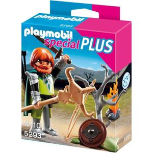 FIGURINE - PERSONNAGE Playmobil Special Plus - Guerrier Celte avec Armes