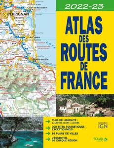 CARTE - PLANISPHÈRE Atlas des routes de France 2022-23 - Collectif  - Livres - Atlas routiers
