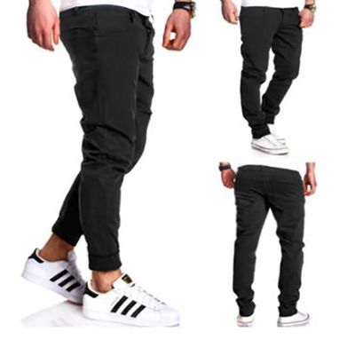 Pantalon Homme type Mince entrejambe baggy avec Droit