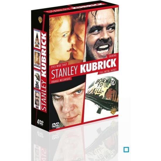 DVD Coffret Stanley Kubrick : Eyes Wide Shut + Shining +