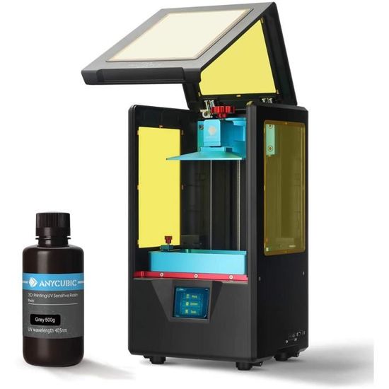 Imprimante 3D Anycubic Photon S UV LCD Résine module UV amélioré & impression silencieuse et hors ligne Noir