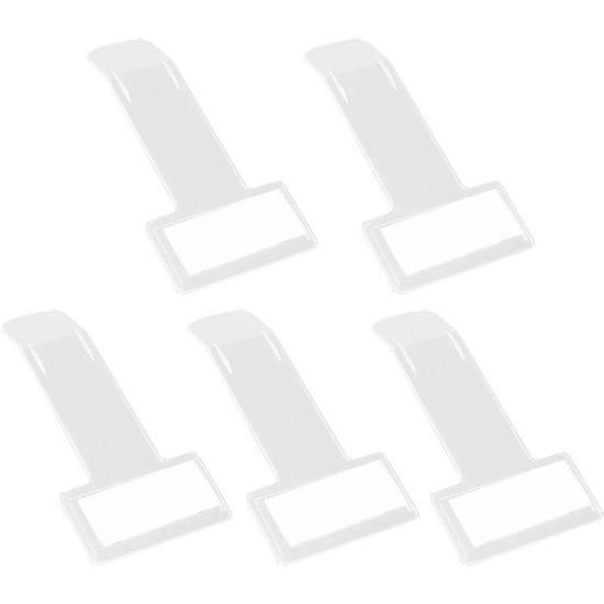 10 Supports Pare-brise Pour Tickets & Cartes - Adhésif 3M, Organisation Voiture