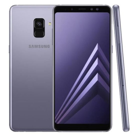 6.0 Pouce Samsung Galaxy A8+ 2018 A730F 32Go Gris    Smartphone