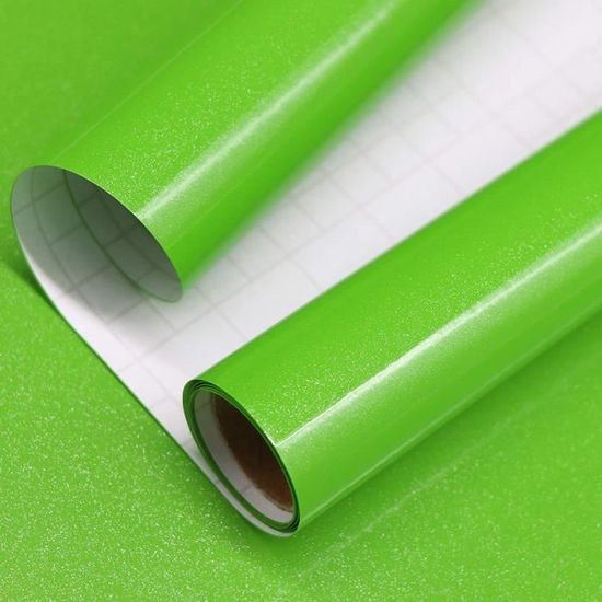 Film Adhésif Meuble Transparent 60×500 Cm – Protection Impermeable Anti-Huile Cuisine – Papier Auto-Adhésif Mobilier