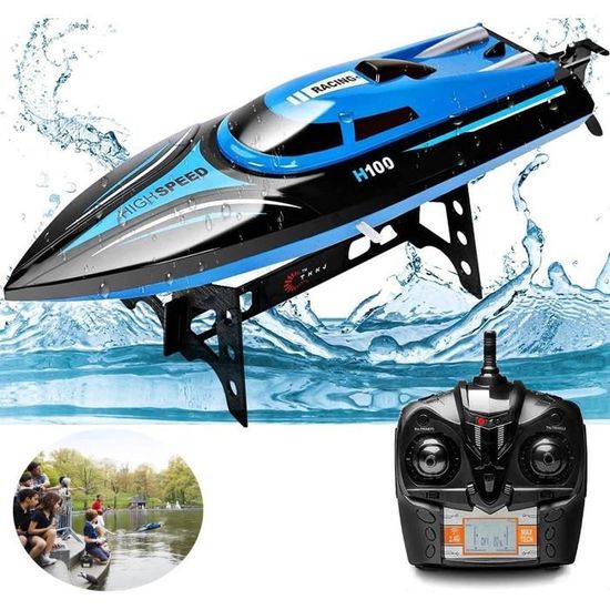 Bateau Télécommandé Canard Jojomino V201 - 2.4 GHz - Étanche - Pour Piscine, Étang Et Décoration De Jardin - 6