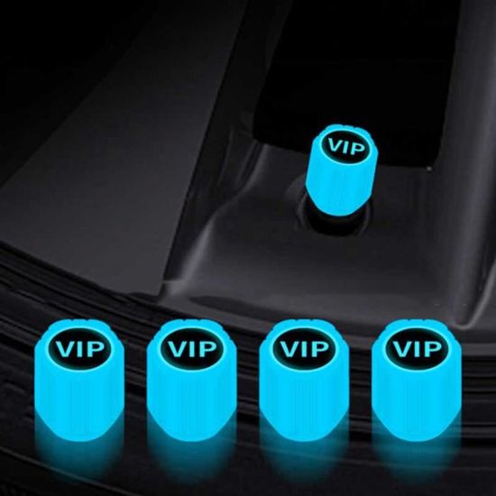 Chapeaux De Tige De Valve - Honda - Bleu - 4 Pièces - Universel - ABS Léger - Auto