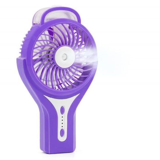 Ventilateur De Main USB Rechargeable Jonwall - Mini Ventilateur Pliable 3 Vitesses Pour Bureau, Voyage Et Extérieur