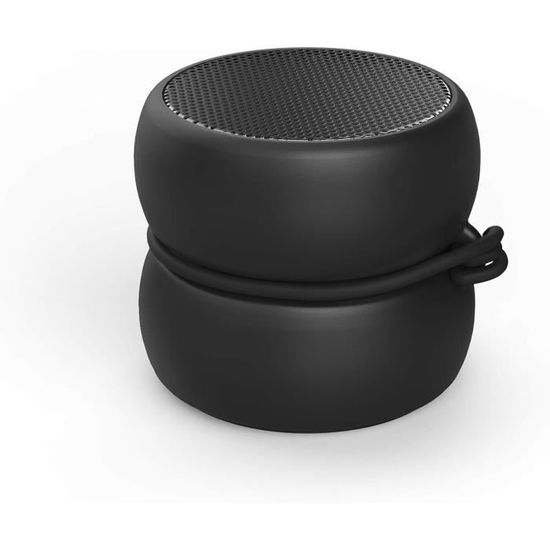 Enceinte Bluetooth Portable Favorever - Design Vintage Brun Foncé - Compacte 250g