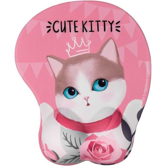 Tapis De Souris Avec Repose Poignet En Gel, Tapis