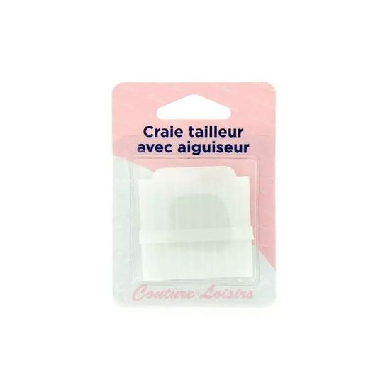 2 Crayons De Tailleur à Craie Soluble - Pour Marquage Tissu, Rechargeable, Longueur Réglable, 13 Cm
