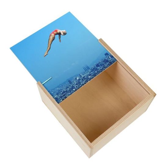 Boite Coffret En Bois Plongeuse Barcelone 1992 Plongeon Acrobatique boite-coffret-en-bois-plongeuse-barcelone-1992-plongeon-acrobatique