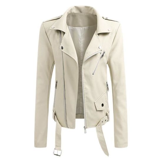Veste En Cuir Synthétique Pour Homme Sailwind – Style Bomber Col à Revers – Imperméable – Poches Multiples