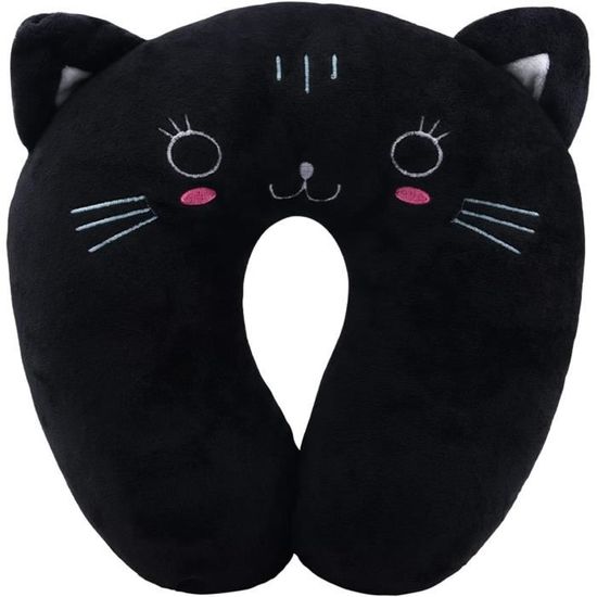 Coussin De Voyage En Forme De U - Mousse à Mémoire De Forme Pour Adulte Et Enfant - Confort Avion, Voiture, Train
