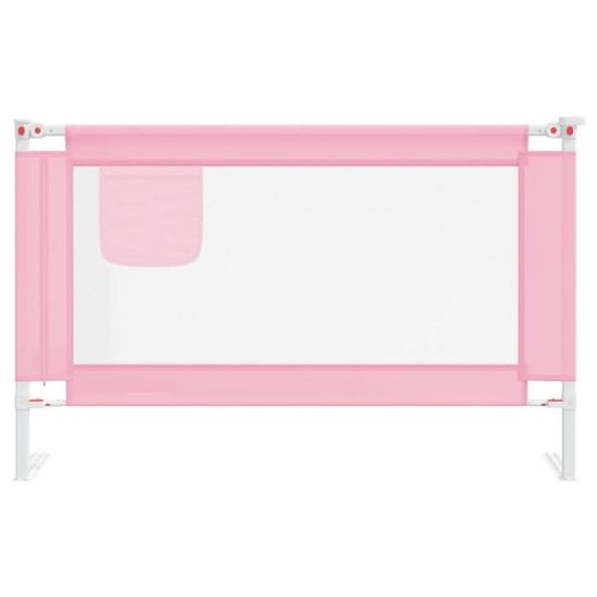 Barrière De Lit Bébé 150x68 Cm - Protection Anti-Chute Respirante Et Pliable