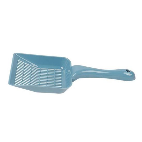 Pelle à Nourriture Animaux 26,5cm - Doseur Aliments Et Graines - Plastique Noir - Pratique Et Hygiénique