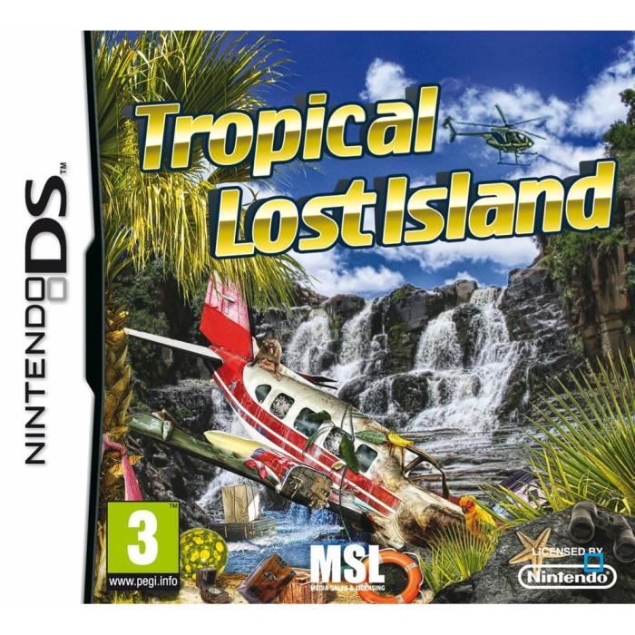 Midway Tropical Lost Island / Jeu Cosnole Ds