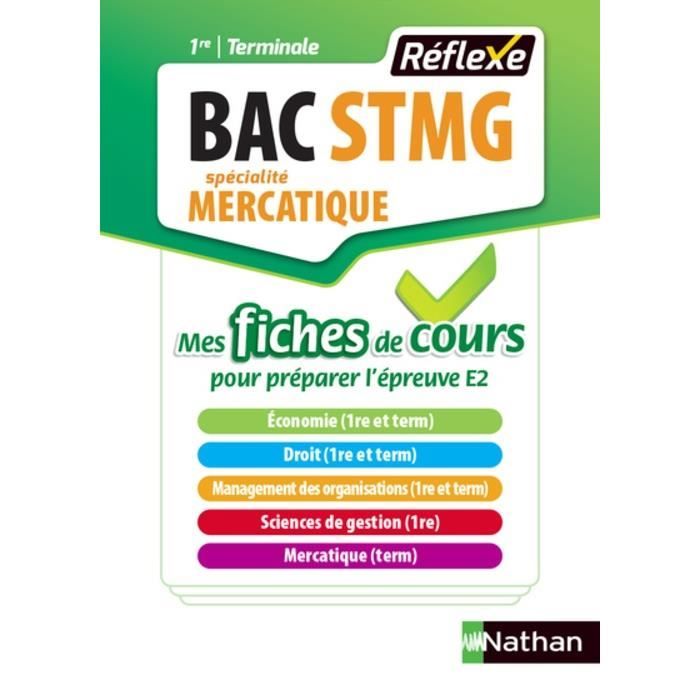 Mercatique 1re Et Tle Bac Stmg Fiches Edition 2018 Achat Vente Livre Parution Pas Cher Soldes Sur Cdiscount Des Le 20 Janvier Cdiscount