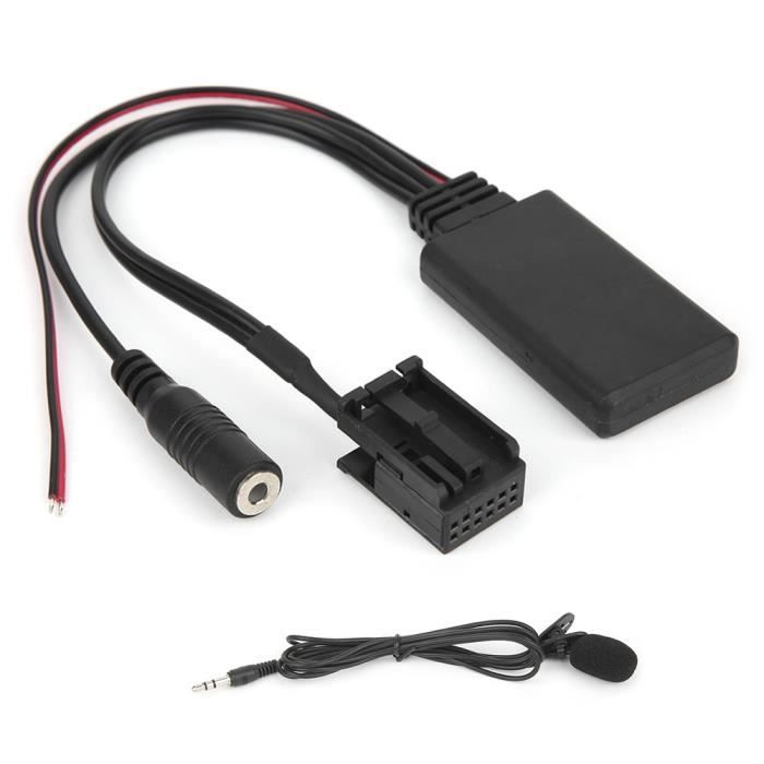 FHE Adaptateur Mains Libres de Microphone Module Bluetooth de Voiture à 12 Broches pour X3 X5 Z4 E83 E85 E86 E39 E53