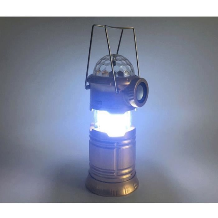 Lampe de scène pliable Camping Bluetooth lampe de poche musicale étanche pour la LAMPE ELECTRIQUE - LAMPE DE POCHE - BALADEUSE