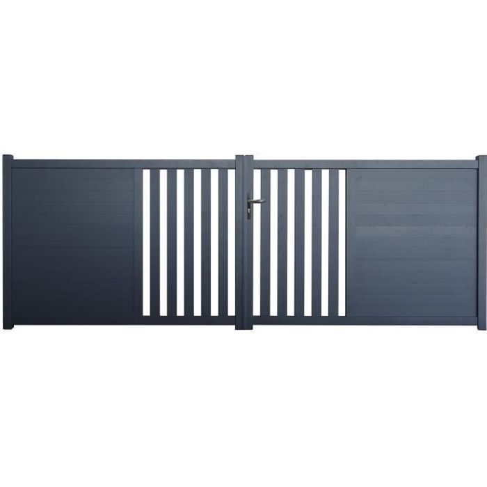 Portail aluminium -Nottingham- 4m