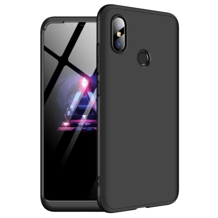 Housse pour Xiaomi Note 5 Pro - Redmi Note 5 Noir