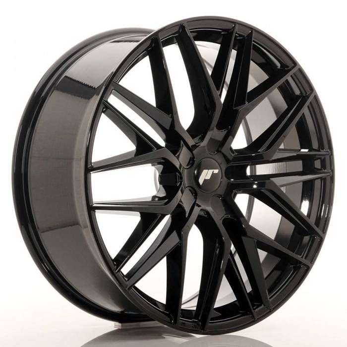 Jante Alu 22- Japan Racing JR28 22x9 ET30-45 5H Blank Glossy Bla