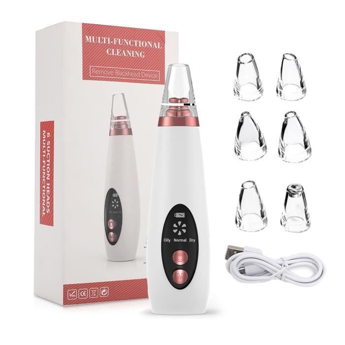 APPAREIL DE MASSAGE MANUEL,Nouveau USB points noirs dissolvant visage pores vide soins de la peau acné pores - Type Type 1