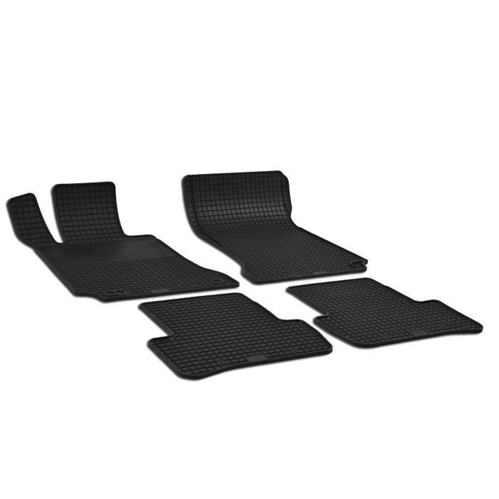 Tapis de sol en caoutchouc - Mercedes Classe C W204 07-14, Classe C W205 2014- sur mesure