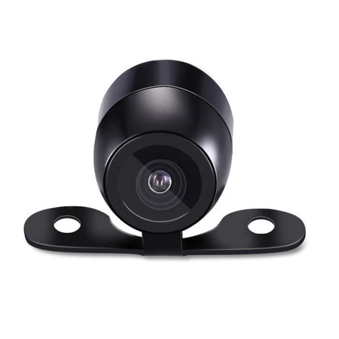 Caméra de recul HD grand angle de 140 degrés Radar de recul (noir)