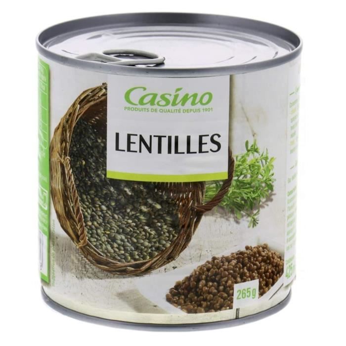 CASINO Lentilles 530 g