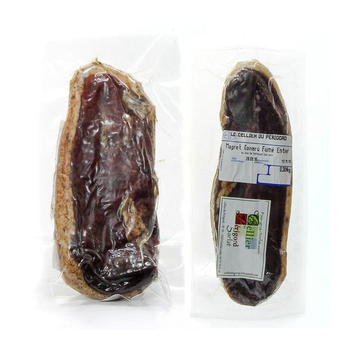 Lot de Magrets séché et fumé sous vide, 2x200g