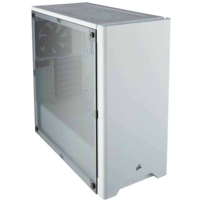 CORSAIR Boitier Moyen Tour Carbide 275R - Blanc - Fenêtre Plexiglass (CC-9011131-WW)