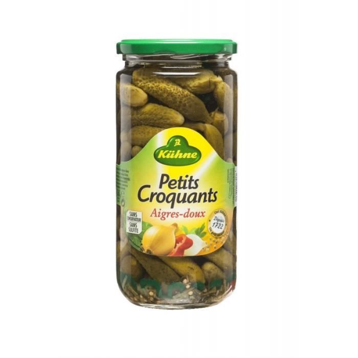KUHNE - Petits Croquants Aigre-Doux 360G - Lot De 4