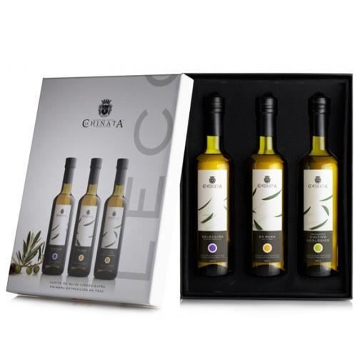 Huile d'Olive Vierge Extra 'Coffret Collection' - (3 x 500 ml)