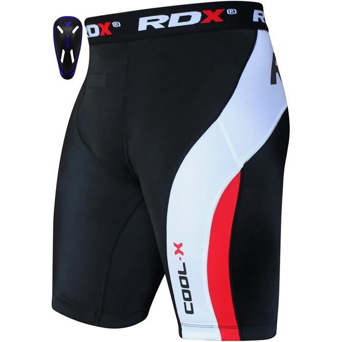 RDX Neoprene Homme Short de Compression Cuissard Coquille Tight Running Caleçon Boxer Sport Triathlon