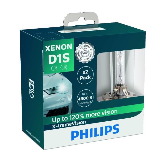 Philips 85415XVS2 Ampoule Xénon X-tremeVision D1S, Set de 2