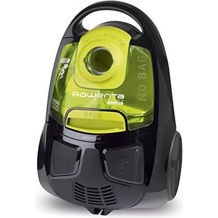 Rowenta ro2522wa Aspirateur traîneau Classe d'efficacité énergétique A, City Space Cyclonic,750 W, vert-noir RO2522WA