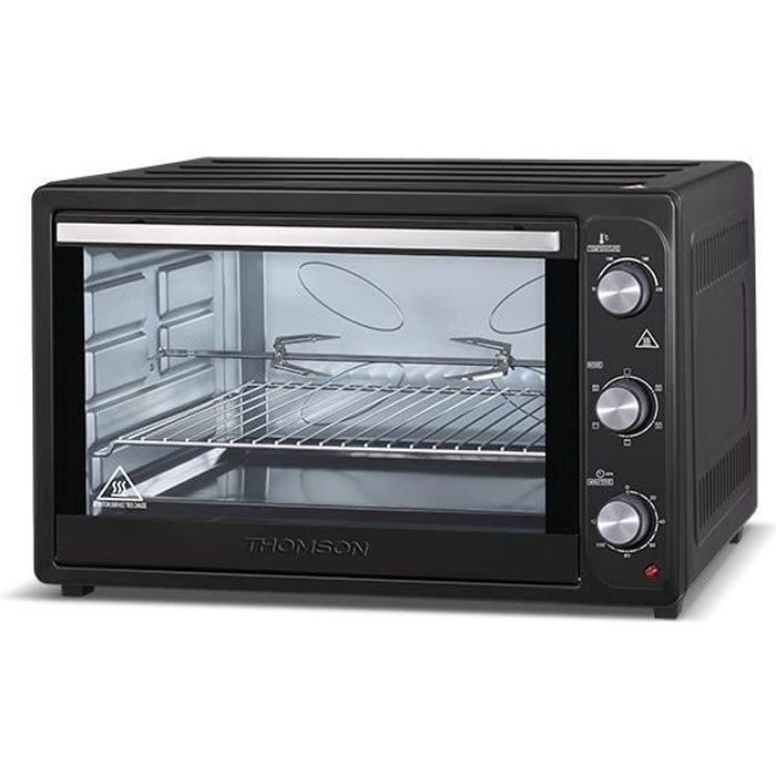 THOMSON - THEO2185MB - Four électrique multifonction - 85 L - Chaleur tournante et grill - 2200 W - Minuterie - Porte double vitrage