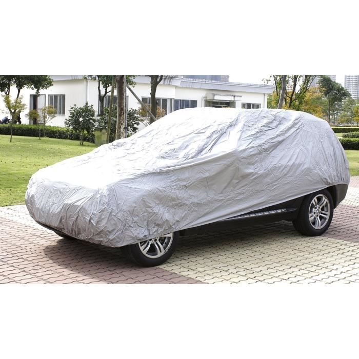 TURBOCAR Bâche Auto en Peva Taille L 470x170x120 cm