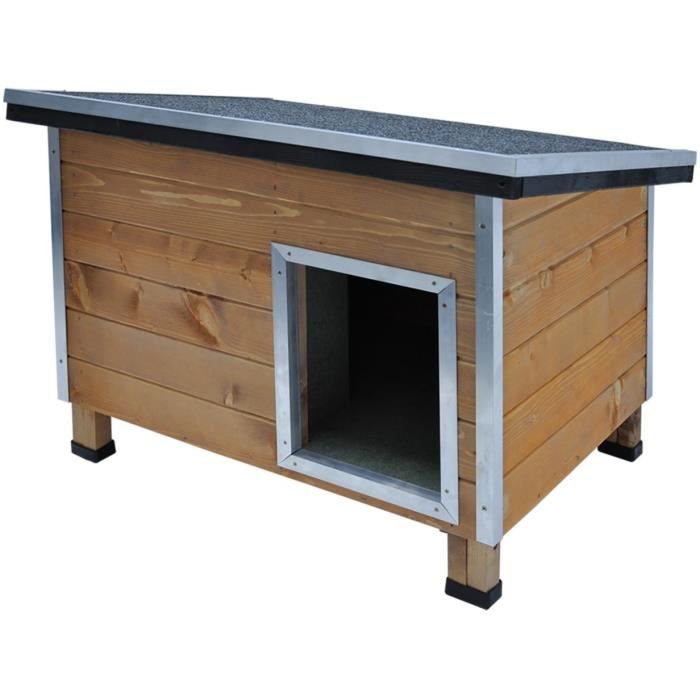 VADIGRAN Niche Indiana 2 Savanne pour chien 110 x 78 x 78cm