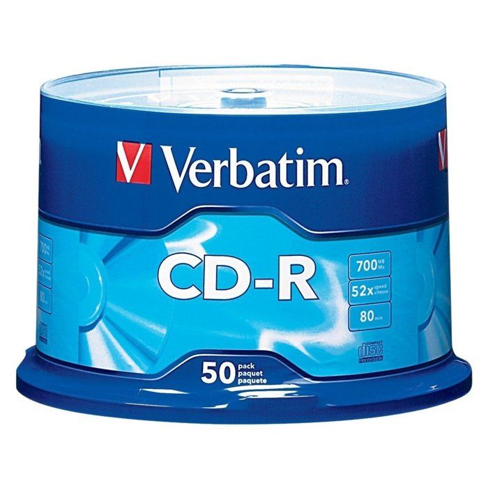 Verbatim - 94691 - Standard 120 mm CD-R vierges CD-R 700 MB, 52x ...