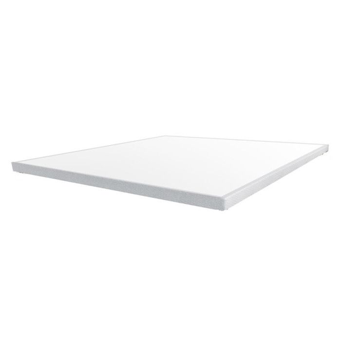 Sommier Essenzia TRADITION GRAPHIC Extra plat 8 cm 140x200 Lattes